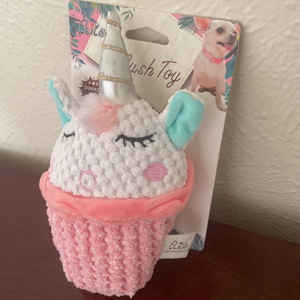 Unicorn pet plush toy